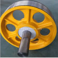 Lift suspensi Pulley besi cor Pulley